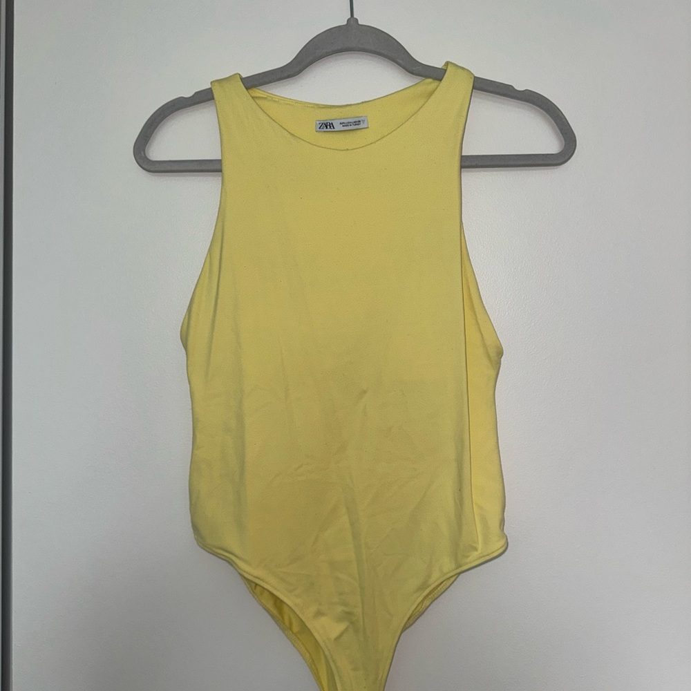 Zara woman’s Yellow One Piece